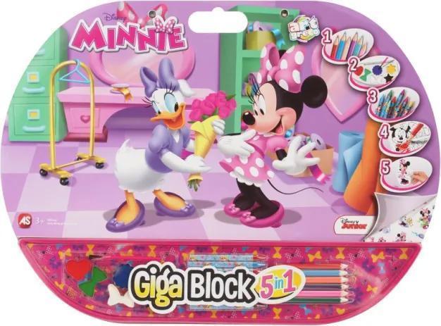 ΣΕΤ ΖΩΓΡΑΦΙΚΗΣ GIGA BLOCK 5 IN 1 MINNIE