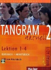 TANGRAM AKTUELL 2 KURSBUCH+ARBEITSBUCH+CD LEKTION 1-4