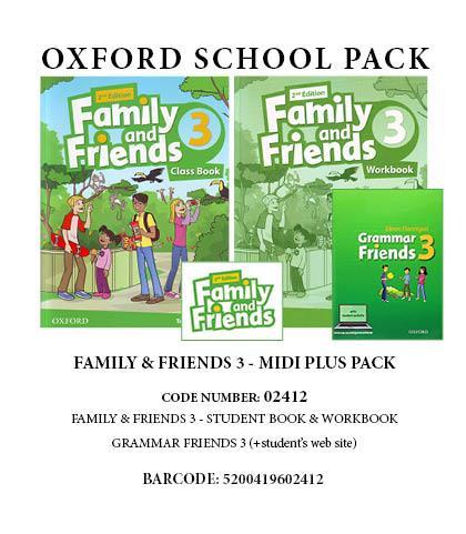 PACK FAMILY AND FRIENDS 3 MIDI  PLUS PACK