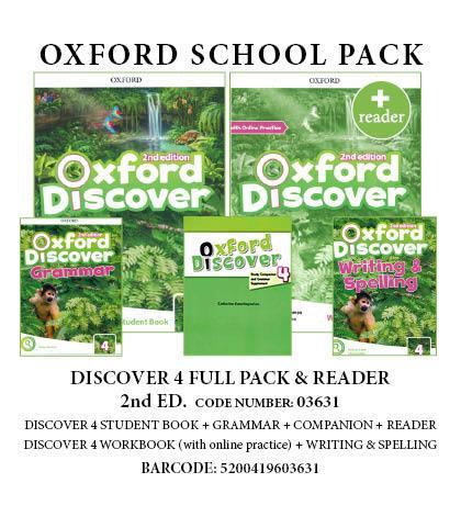 DISCOVER 4 (II ed) FULL PACK + READER -03631