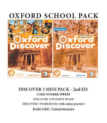 DISCOVER 3 (II ed) MINI PACK -04416