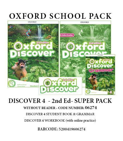 DISCOVER 4 (II ed) SUPER PACK (w/o READER) - 06274