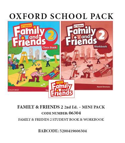 FAMILY & FRIENDS 2 2ND ED MINI PACK - 06304