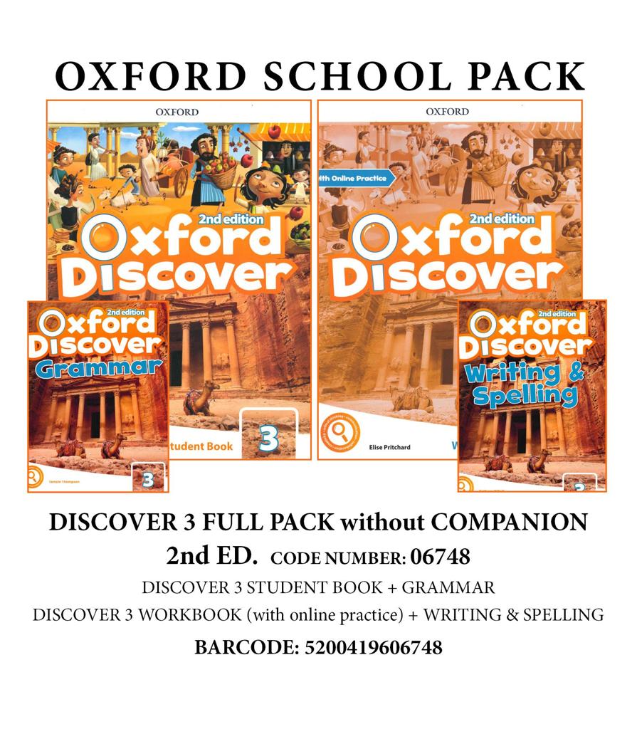 DISCOVER 3 (II ed) FULL PACK (without COMPANION) -06748