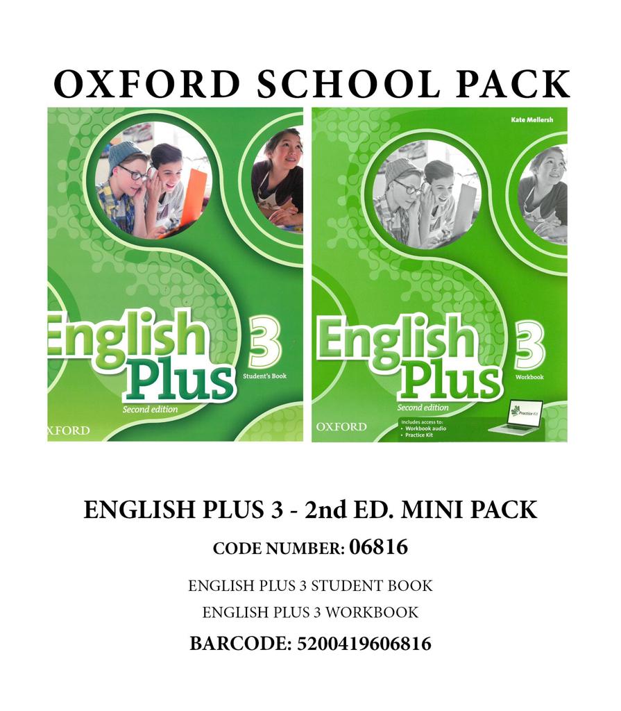 ENGLISH PLUS 3 2ND MINI PACK -06816