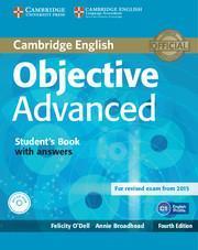 OBJECTIVE 4TH EDITION ADVANCED STUDENT'S BOOK WITH ANSWERS (+CD-ROM)
