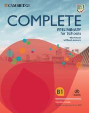 COMPLETE PET FOR SCHOOLS STUDENT'S PACK (STUDENT'S BOOK+ONLINE+WORKBOOK+AUDIO) REVISED 2020