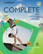 COMPLETE FIRST FOR SCHOOLS STUDENT'S PACK (STUDENT'S BOOK+ONLINE+WORKBOOK+AUDIO) REVISED 2020