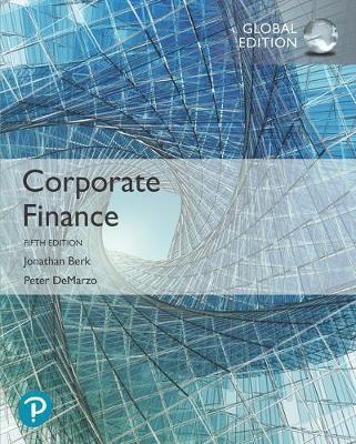 CORPORATE FINANCE, GLOBAL EDITION