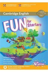 FUN FOR STARTERS STUDENT'S BOOK 4TH EDITION (+HOME FUN+ONLINE) 2018