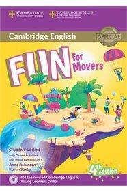 FUN FOR MOVERS STUDENT'S BOOK 4TH EDITION (+HOME FUN+ONLINE) 2018