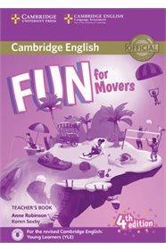 FUN FOR MOVERS TEACHER'S BOOK 4TH EDITION (+CD) 2018