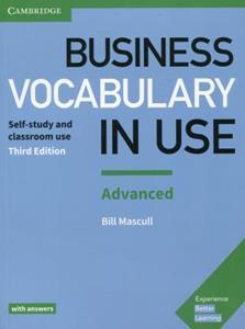 BUSINESS VOCABULARY IN USE ADVANCED (+CD-ROM) 3rd ED.