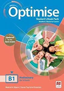 OPTIMISE B1 STUDENT'S BOOK PACK UPDATED 2020