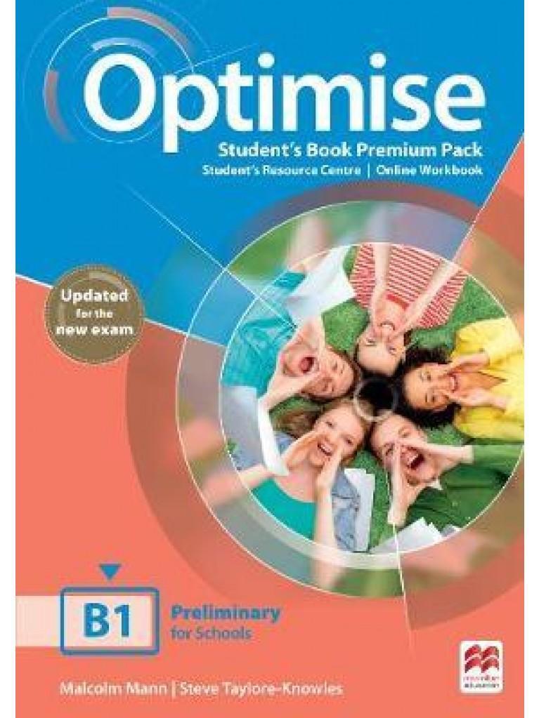 OPTIMISE B1 STUDENT'S BOOK PREMIUM PACK 2020