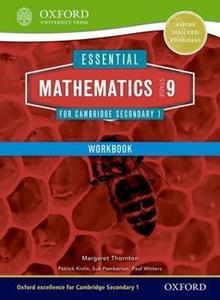 ESSENTIAL MATHEMATICS FOR CAMBRIDGE LOWER SECONDARY STAGE 9 WORK BOOK