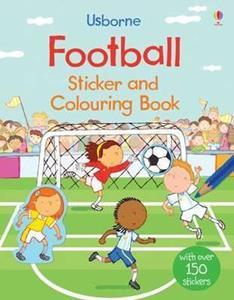 FOOTBALL STICKER AND COLOURING BOOK