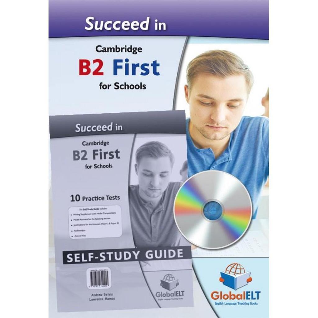 SUCCEED IN CAMBRIDGE B2 FIRST FOR SCHOOLS 10 PRACTICE TESTS SELF STUDY