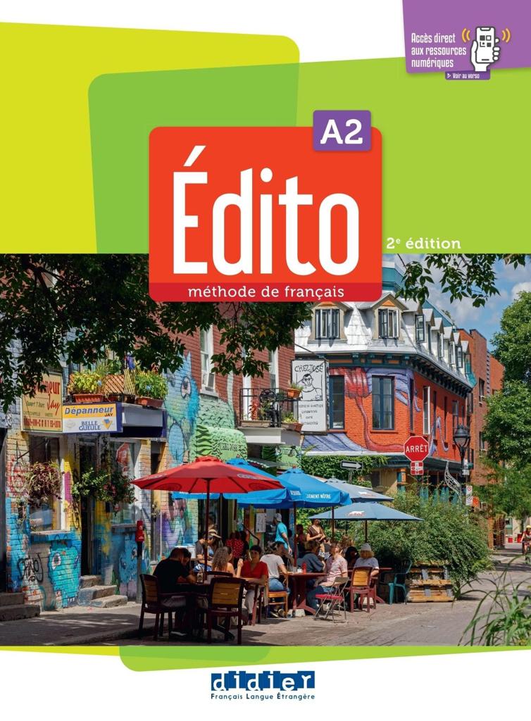 EDITO A2 2ND ED LIVRE DE L'ELEVE (+APP)