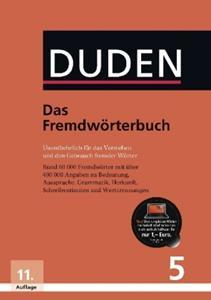 DUDEN 5 DAS FREMDWOERTERBUCH