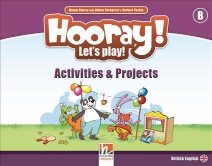 HOORAY! LET'S PLAY! LEVEL B STUDENT'S BOOK (+CD)