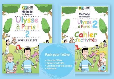 ULYSSE A PARIS 2 PACK (LIVRE D'ELEVE+CAHIER D'ACTIVITES)