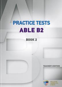 ABLE B2 PRACTICE TESTS 1 TEACHER'S BOOK (+CDs) ΒΙΒΛΙΟ ΚΑΘΗΓΗΤΗ