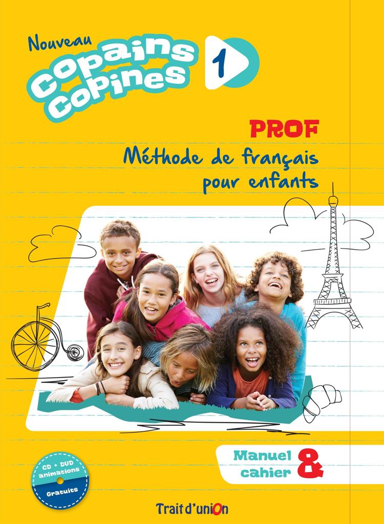 NOUVEAU COPAINS COPINES 1 PROFESSEUR (+CD)