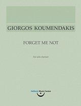 ΓΙΩΡΓΟΣ ΚΟΥΜΕΝΤΑΚΗΣ, FORGET ME NOT