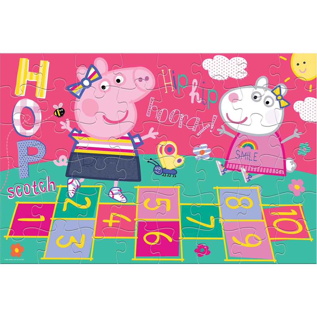 PUZZLE ΔΑΠΕΔΟΥ 48TEM 90X60EK PEPPA PIG