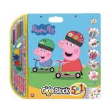 ΣΕΤ ΖΩΓΡΑΦΙΚΗΣ GIGA BLOCK  5 IN 1 PEPPA