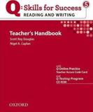 Q SKILLS FOR SUCCESS: READING AND WRITING 5: TEACHER'S BOOK (+CD-ROM)