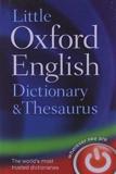 LITTLE OXFORD ENGLISH DICTIONARY & THESAURUS