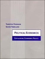 POLITICAL ECONOMICS: EXPLAINING ECONOMIC POLICY : EXPLAINING ECONOMIC POLICY