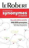 LE ROBERT DICTIONNAIRE DES SYNONYMES ET NUANCES 2021 POCHE PLUS