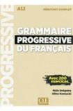 GRAMMAIRE PROGRESSIVE DU FRANCAIS DEBUTANT COMPLET (+200 EXERCICES+CD)