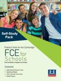 FCE FOR SCHOOLS PRACTICE TESTS SELF STUDY