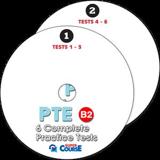 PTE B2 6 COMPLETE PRACTICE TESTS CDs (2)