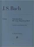 JOHANN SEBASTIAN BACH - NOTENBUCHLEIN FUR ANNA MAGDALENA BACH