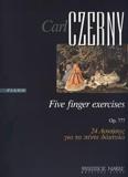 CZERNY CARL PIANO OP. 777 FIVE FINGER EXERCISES 24 ΑΣΚΗΣΕΙΣ ΓΙΑ ΤΑ ΠΕΝΤΕ ΔΑΧΤΥΛΑ